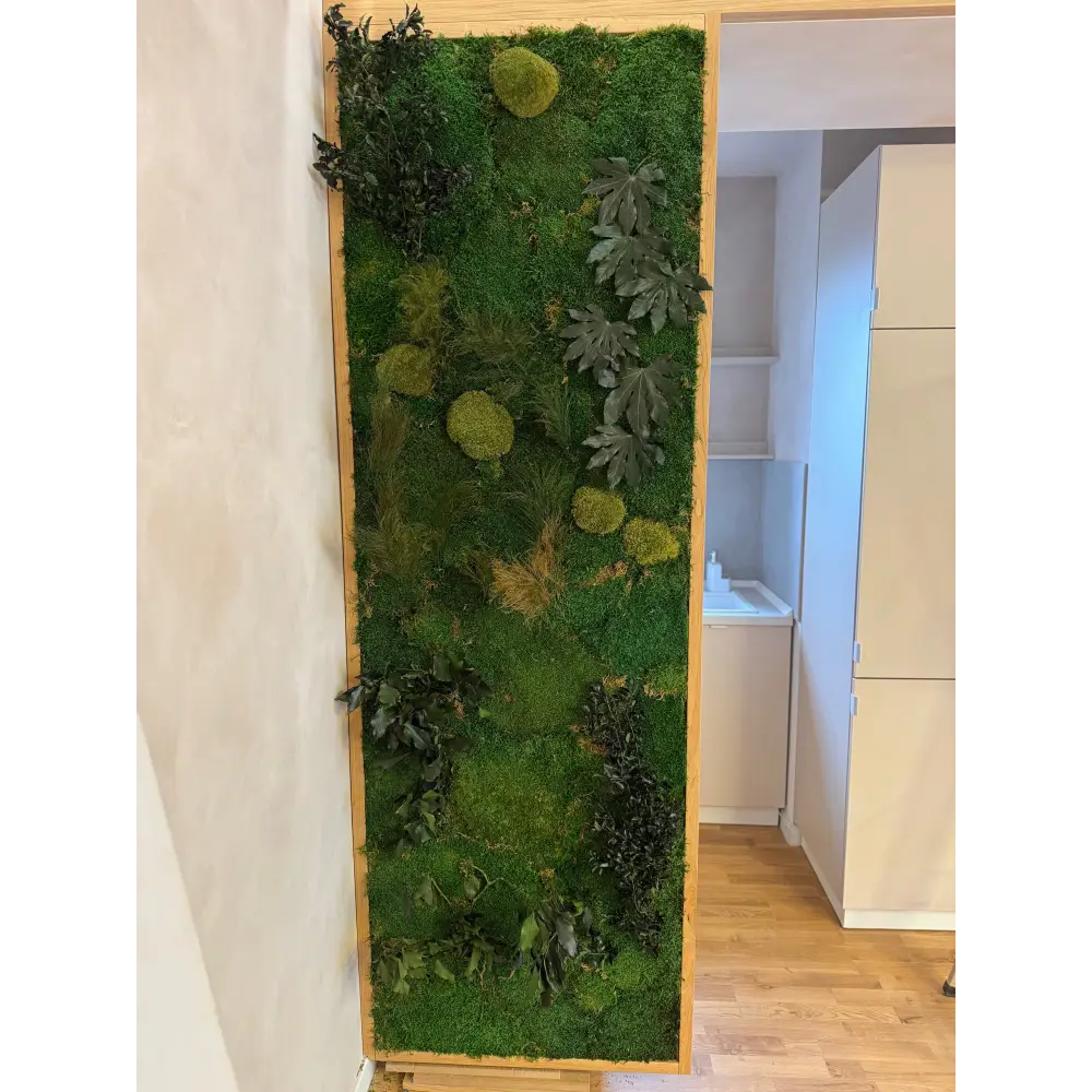 🌿 Panou vertical decorativ cu plante stabilizate – Design personalizabil 🌿