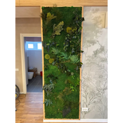 🌿 Panou vertical decorativ cu plante stabilizate – Design personalizabil 🌿