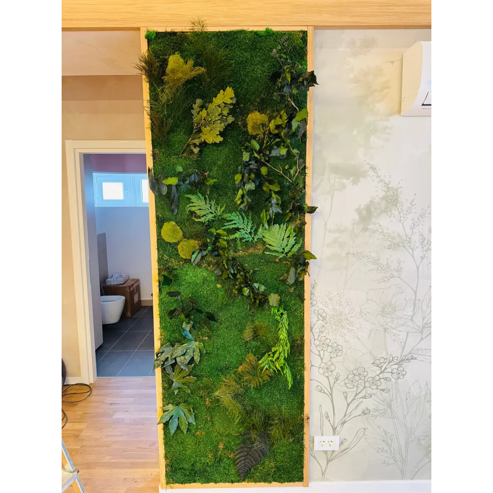 🌿 Panou vertical decorativ cu plante stabilizate – Design personalizabil 🌿